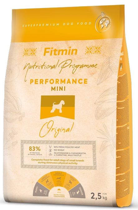 Fitmin Dog mini performance - 2,5 kg